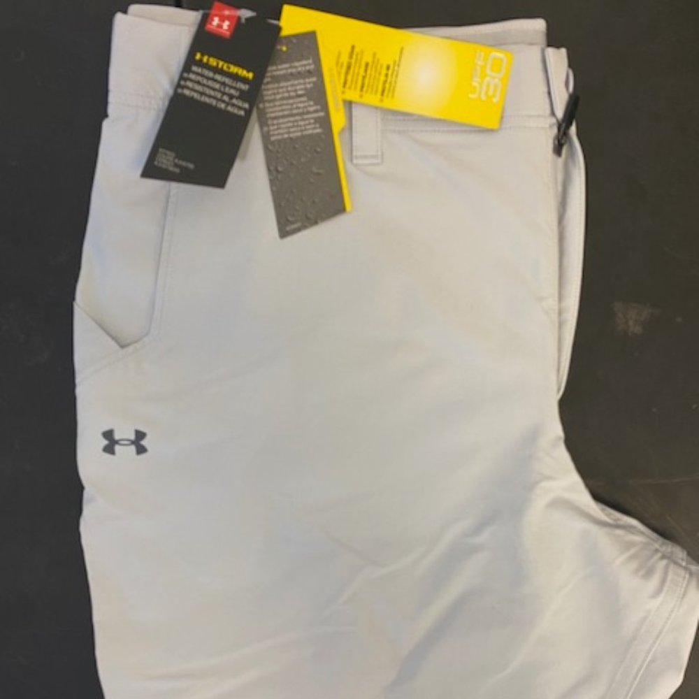 Under Armour Men's Canyon Hiking Pants, US 38 x 32, Gray